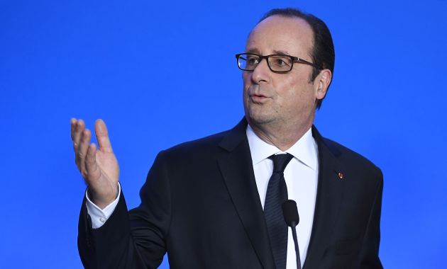 Francois Hollande, presidente de Francia, manifestó que defenderá pacto internacional sobre cambio climático (AFP).