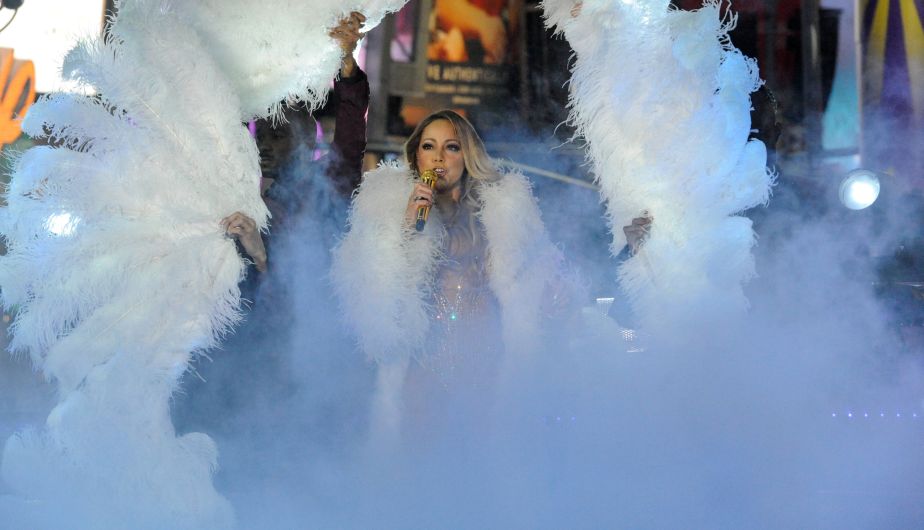 Mariah Carey tuvo una desastrosa presentación en Times Square [Fotos y video]