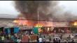 Villa El Salvador: Incendio destruyó al menos 30 viviendas en Las Brisas