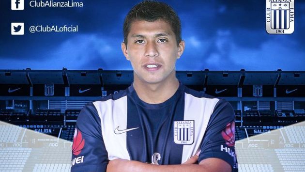 El jugador Rinaldo Cruzado firmó contrato con Alianza Lima. (@ClubAlianzaLima)