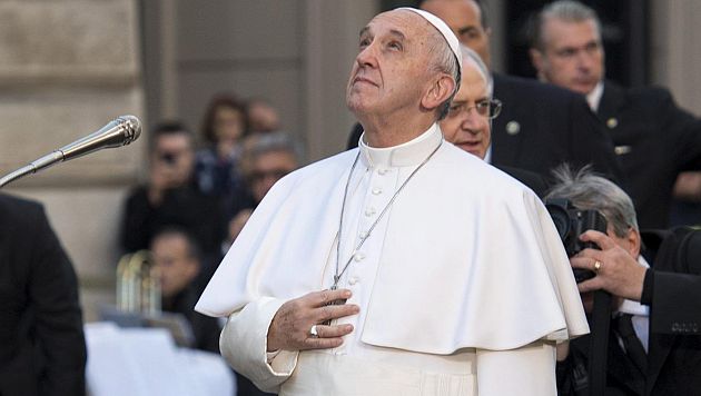 Papa Francisco alentó a los afectados por los sismos en Italia. (EFE)
