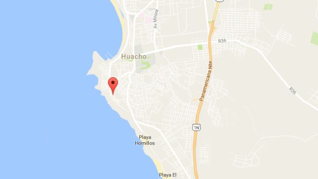 Temblor se registró en Huacho. (Google Maps)
