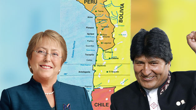 En marzo el país andino hará uso de su derecho de réplica en la Corte de La Haya. (Composición)