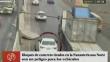 Peaje en Puente Piedra: Bloque de cemento invade Panamericana Norte tras protestas [Video]