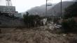 Huaico en Santa Eulalia: Lluvia intensa afecta a varias viviendas