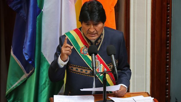 Evo Morales fue criticado por su mensaje en el Congreso. (EFE)