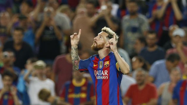 Lionel Messi debutó profesionalmente en 2004. (Reuters)