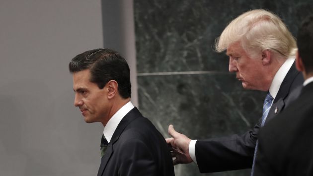 "México debe respetar a Estados Unidos" señaló Trump (AP)