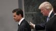 Donald Trump y Enrique Peña Nieto conversaron en medio de tensiones por construcción del muro 