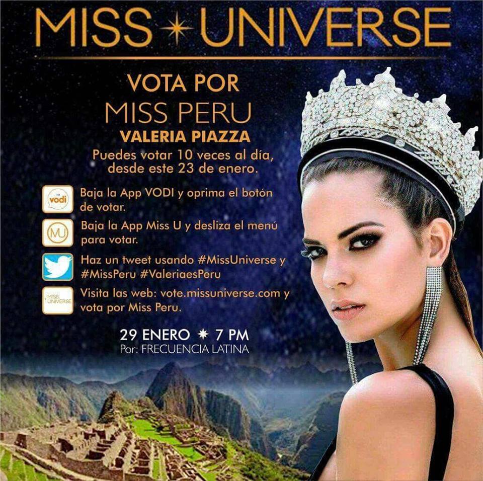 Miss Universo 2017 Valeria Piazza