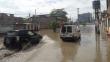 Tumbes y Piura sufren por lluvias de más de seis horas