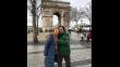 Alejandro Toledo pasea por París, Francia [Fotos]