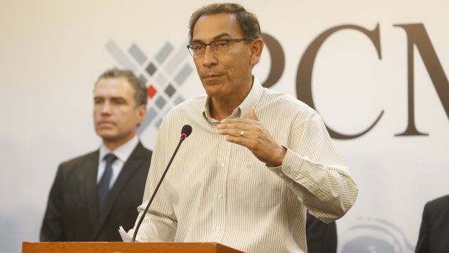 Martín Vizcarra indicó que la avenida Ramiro Prialé sería reabierta el próximo jueves. (Perú21)