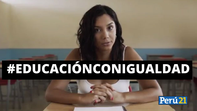 Mayra Couto es parte de la campaña #EducaciónConIgualdad. 
