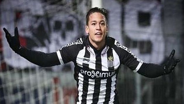 Cristian Benavente fue elegido el jugador del mes en Charleroi. (Instagram)