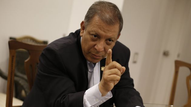 "Yo propuse que la vocería sea rotativa, así como las comisiones que hay en el Congreso", dijo. (Atoq Ramón/Perú21)