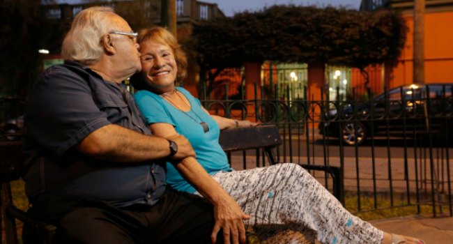 Martha Ribbeck Wunder y Eliseo Guzmán Negrón saben lo que es el amor (Foto: Piko Tamashiro)