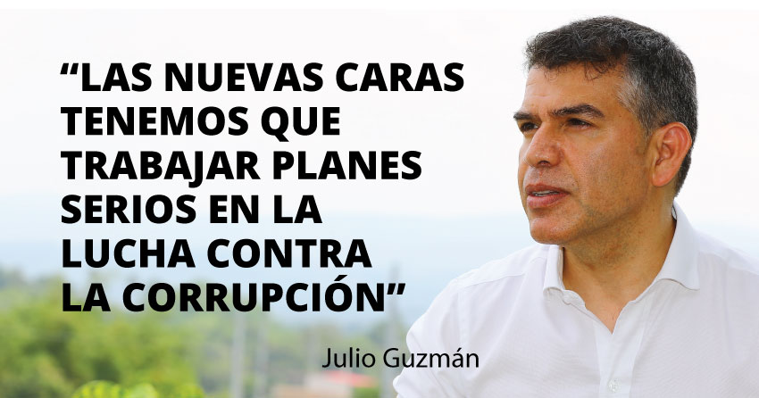 El ex candidato, afirma que es la oportunidad del Perú para limpiar su clase política. (Foto: Giancarlo Ávila)