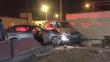 Automóvil impacta contra un carro y una vivienda en Punta Negra