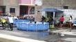 Callao: Decomisan 25 piscinas instaladas en plena vía pública