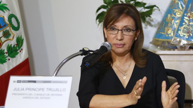 Julia Príncipe reconoció amistad con abogado de Alan García. (Perú21)