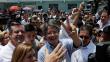 ‘No habrá segunda vuelta electoral’, sostiene Rafael Correa después de votar
