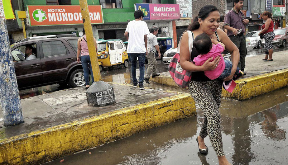 Senamhi pronostica lluvias en la zona Centro de Lima. (Renzo Salazar)
