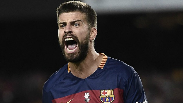 El defensor del Barcelona fue contundente después del último penal que favoreció al Real Madrid. (AFP)