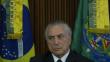 Brasil: Investigan sobornos a senadores de Michel Temer