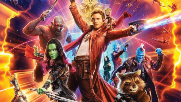 La cinta de los héroes espaciales dirigida por James Gunn llegará colores más encendidos. (Marvel)