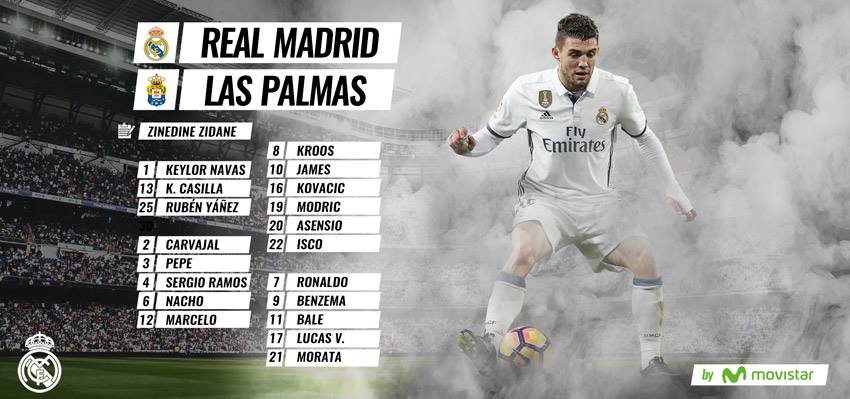 Real Madrid vs. Las Palmas EN VIVO