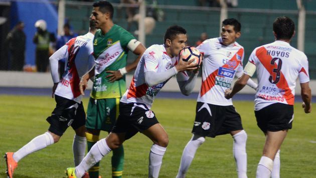 Sport Huancayo perdió 3-1 ante Nacional Potosí por la Copa Sudamericana. (AFP)