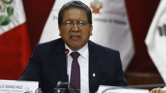 Pablo Sánchez confirmó que hubo reunión entre fiscales y dos funcionarios de Odebrecht en Brasil. (Anthony Niño de Guzmán/Perú21)