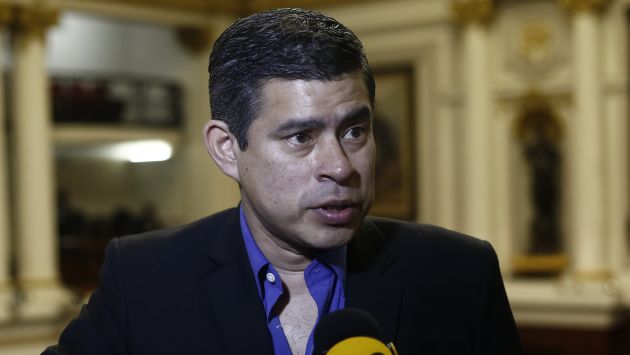 Luis Galarreta dijo que "no se amenaza al contralor a través de los medios de comunicación". (Renzo Salazar/Perú21)