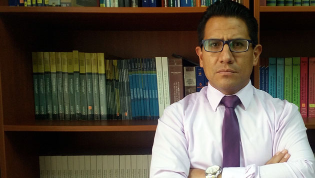 Se cuadra. El procurador Amado Enco dice no sentirse intimidado por el Ejecutivo. (Fabiola Valle)