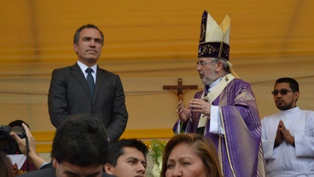 Salvador Del Solar le responde al Arzobispo de Arequipa sobre la ‘ideología de género’. (Miguel Idme)