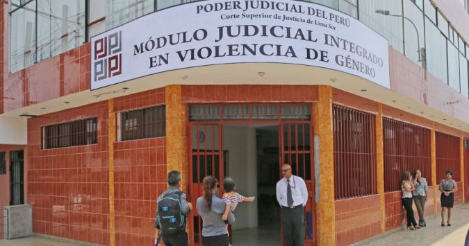 Poder Judicial inaugurará módulo especializado de violencia contra la mujer. (Difusión)