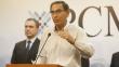 Procuraduría Anticorrupción denuncia a ministro Martín Vizcarra por presunto delito de colusión