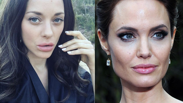 A la izquierda, Marion Cotillard. A la derecha, Angelina Jolie. (Composición)