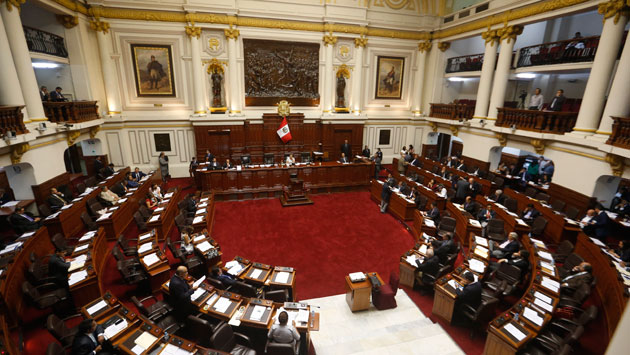 El pleno del Congreso de la República. (Mario Zapata)