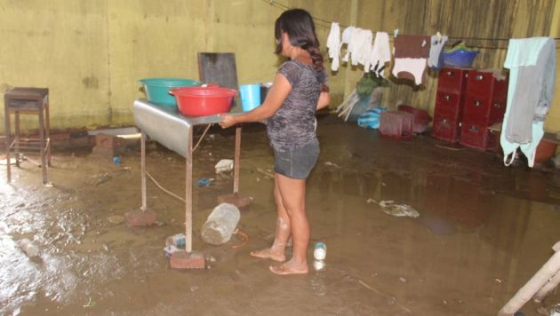Esta temporada de lluvias que atraviesa Piura es una de las más críticas que ha vivido la población. (Margarita Criollo)