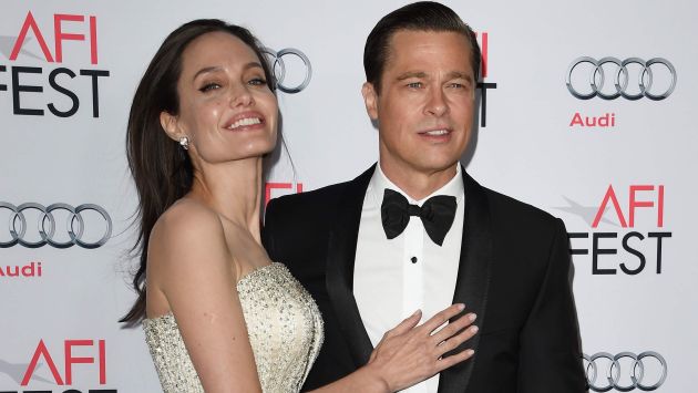 Mira los tatuajes que se hicieron Angelina Jolie y Brad Pitt para “atarse espiritualmente”. (AFP)