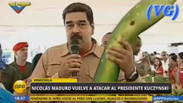 Nicolás Maduro vuelve a arremeter contra su homólogo peruano (Captura)