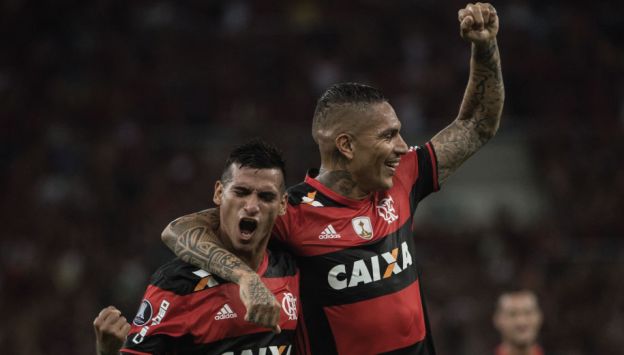Trauco y Guerrero son piezas fundamentales en el esquema de Zé Ricardo, estratega del Flamengo. (AFP)