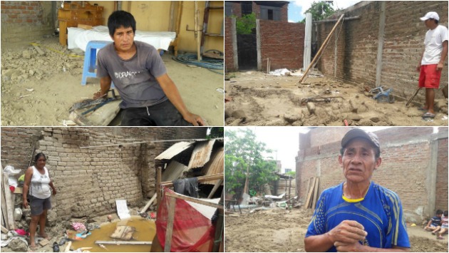 Piura: Cuatro testimonios de personas que luchan contra las intensas lluvias. (Perú21)