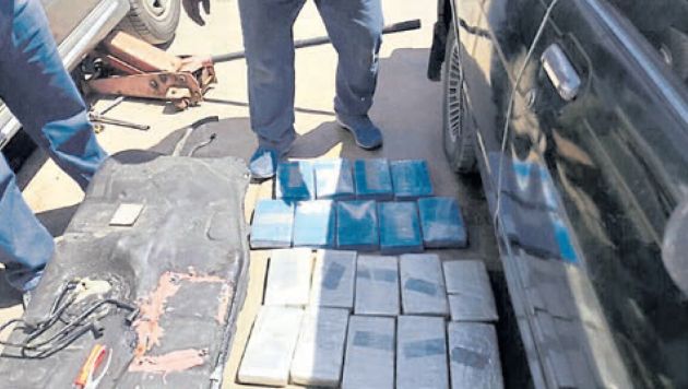 Arequipa: Detienen a sujeto que llevaba 129 kilos de cocaína en ... - Diario Perú21