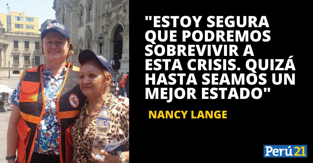 Nancy Lange abrió su cuenta de Twitter ayer para tener una mejor comunicación con la población. (Foto: Fabiola Valle)