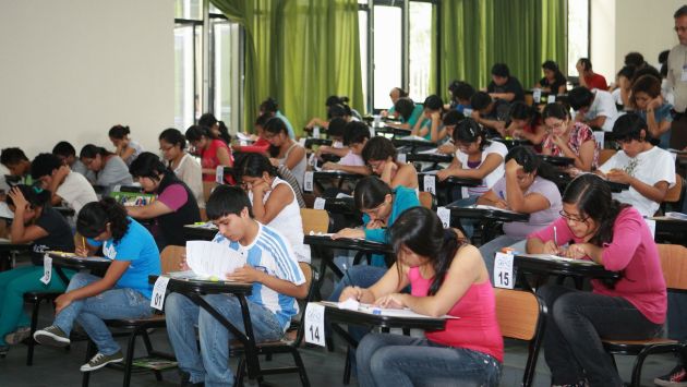 Postulantes afectados por huaicos podrán dar examen gratis en setiembre. (USI)