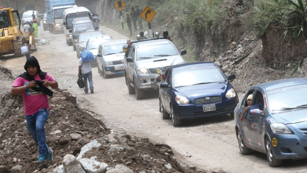 La Carretera Central colapsó por nuevo desborde del río Rímac.(Perú21)