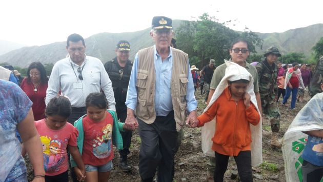 PPK en Huarmey: "Esto va a pasar, estamos poniendo todo nuestro esfuerzo". (Perú21/David Tolentino)